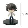 7cm Bungou Stray Dogs Anime Figure Kawaii Dazai Osamu Action Figure Cute Nakahara Chuuya Figurine PVC Collection Model Doll Toy