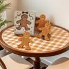 1pc Christmas Gingerbread Man Aromatherapy Candle Coffee Milk Fragrance Gift Fragrance Shape Wax Christmas Gift Fragrance Candle