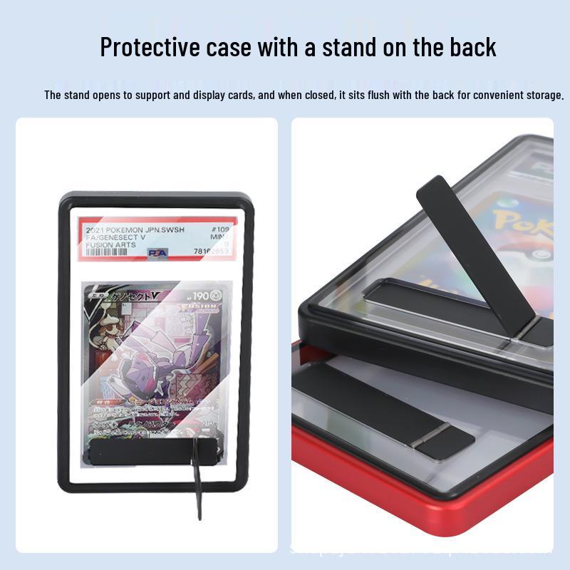 Pokémon PSA Graded Card Protective Sliding Cover Stand Case