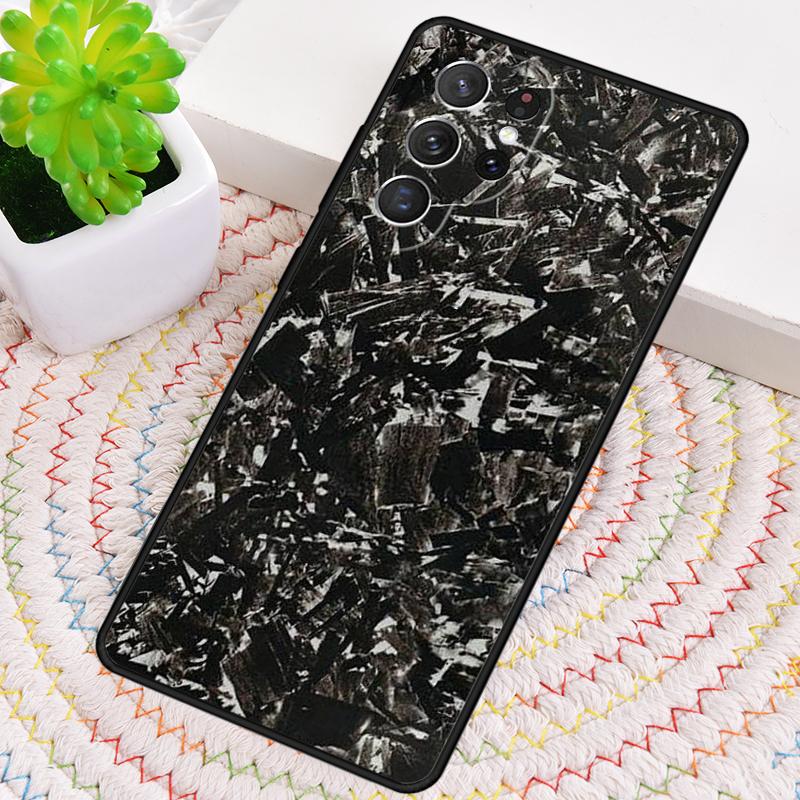 Forged Carbon Phone Case for Samsung Galaxy note 10 pro S26 Ultra S23 S24 FE S25 S21 S22 PLUS shockproof Cove
