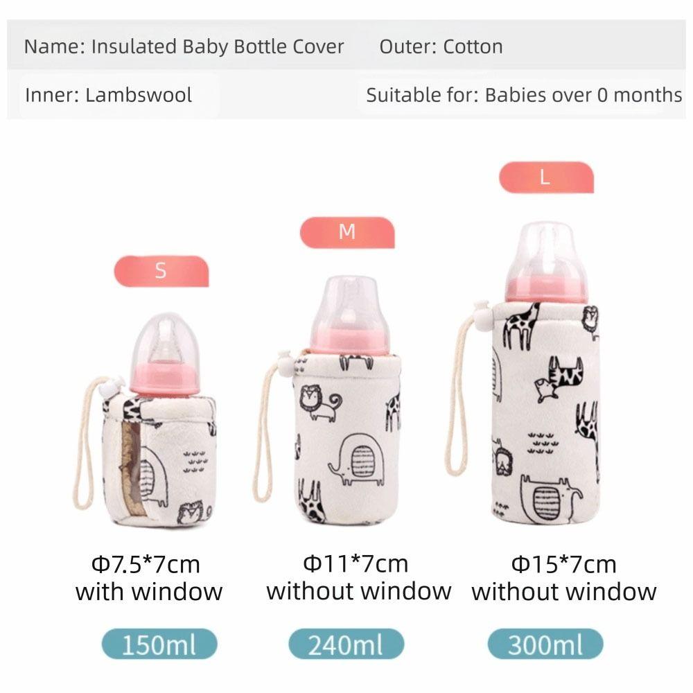 Anti Scalding Baby Feeding Bag Baby Feeding Thermal Protective Cover  Infant Milk Bottle