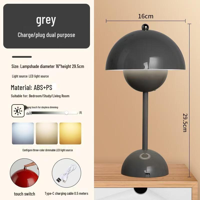 High-End LED Flower Bud Table Lamp for Bedroom & Living Room - Ideal for Wedding Gifts & Ambiance