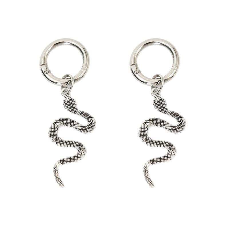 

1 пара шармов для обуви в тибетском стиле, изысканная змея, подвеска для обуви, изящный брелок-шарм, украшение, аксессуар для обуви 1