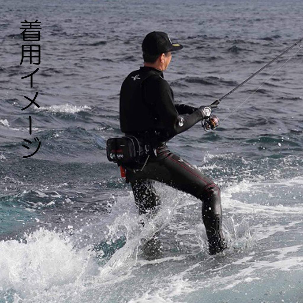 Mazume X AIMS Wetsuit Set Size L 3-Piece (MZWS-320-02), Black,