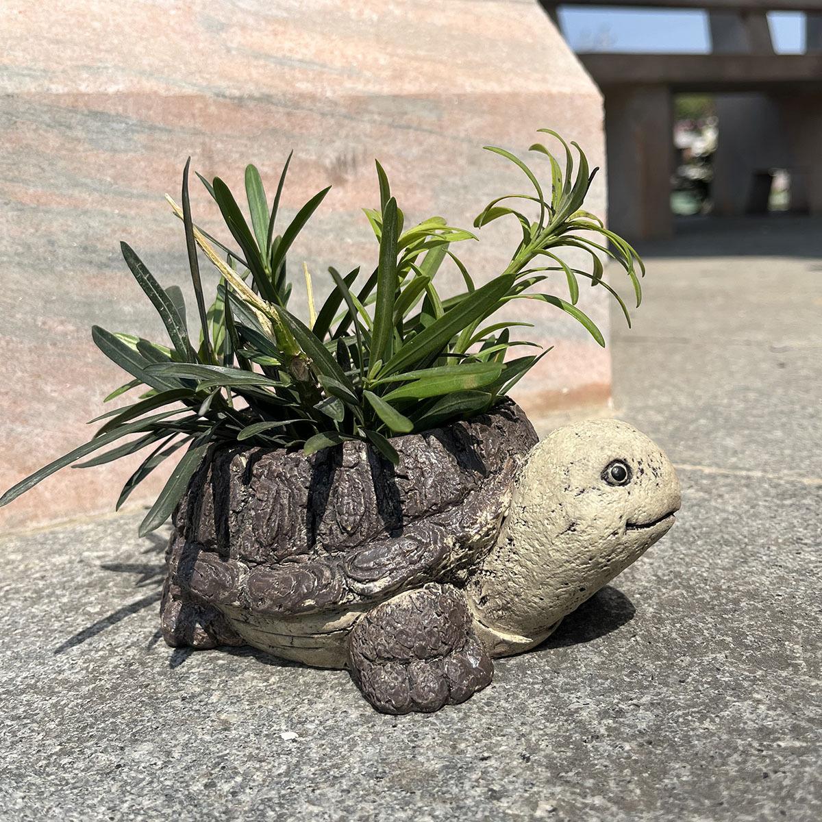 

Статуэтка ежа, лягушки, черепахи, цветочный горшок, персонализированная смола, животное, суккуленты, украшение для цветочного горшка, украшает сад, двор