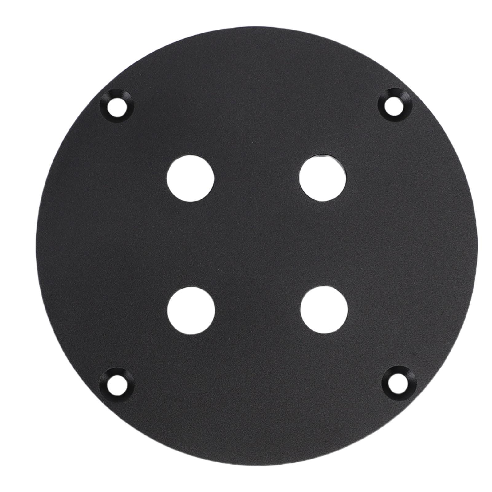 Wall Plate Aluminum Alloy 4 Position Speaker Binding Post Wall Terminal Plate for Dual 1Celsius4 in Headphone s