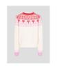 Binpolleidiseu [B. My] Fair Isle Round Neck Knit Beige (Bf5X51N02A)