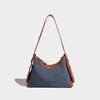 Women's Bag 2024 New Model, Unique Design, Fashionable Denim Bag, High-end Feel, Large Capacity, Single Shoulder Crossbody Pillow Bag