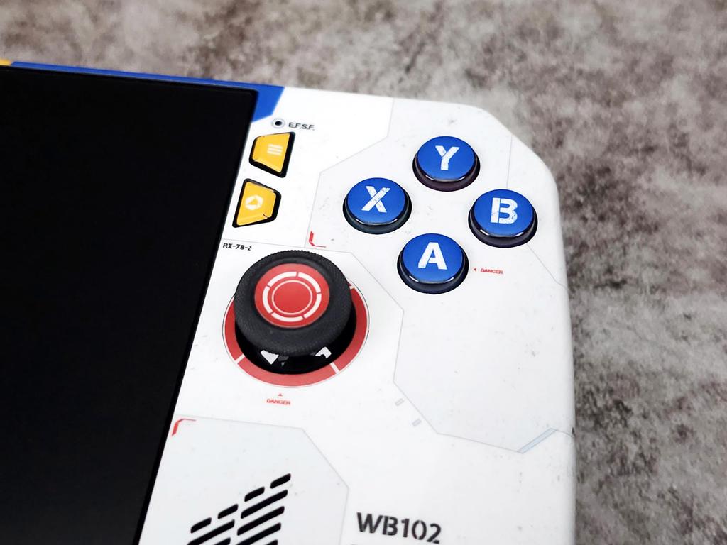Rog Ally X Matte Skin. Gundam Edition Vollfolie Vinyl Skin für Rog Ally X (Entworfen von POP SKIN)