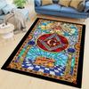 Freemason 1Pc Print Rug - home decoration Carpet For Living Room Bedroom Flooring Computer Chair Area Rug