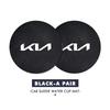 For KIA Car Water Cup Mat Coaster Non-Slip Pad Interior Accessories Ceed Sportage Rio K5 K2 Optima Cerato Venga Sedona