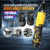 7200mah 3/8" 12V with 2  Li-ion Electric Wrench Max. Torque 45 Compact WIth LED Light Yellow Power Cordless Ratchet Wrench