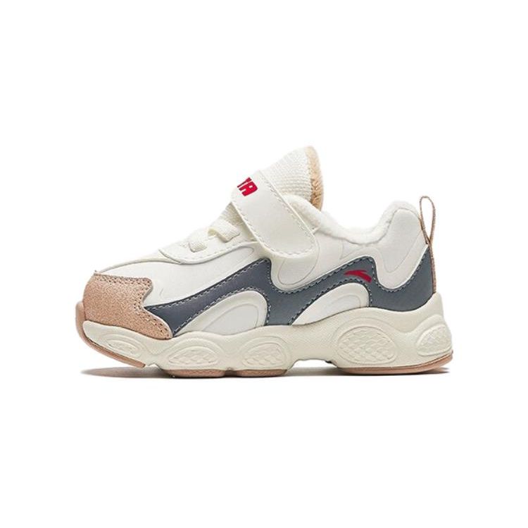 

Anta Удобная Прочная Дышащая Обувь для ходьбы с низким верхом Детская обувь Белая A312340086-3 20