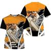 Personalisiertes Namens-3D-Druck-Baumpfleger-T-Shirt für Männer Holzfäller Kurzarm-Arbeitsshirts Cosplay Baumkletterer Holzfällerhemden