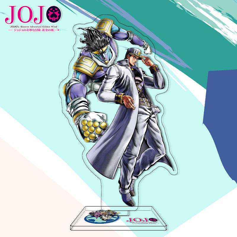 JOJO s Bizarre Adventure Golden Wind Anime Acrylic Standee Character Display Figurine Dropshipping Anime Merchandise