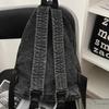 Schulrucksack Retro-Stil Nische Retro Faltbarer Denim-Rucksack Trend Süße Coole Mädels Vielseitige Umhängetasche