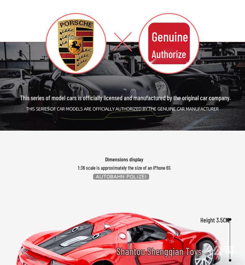 1:36 Scale Panamera and Cayenne Model Cars - Maserati Simulation Alloy Toy Cars for Boys