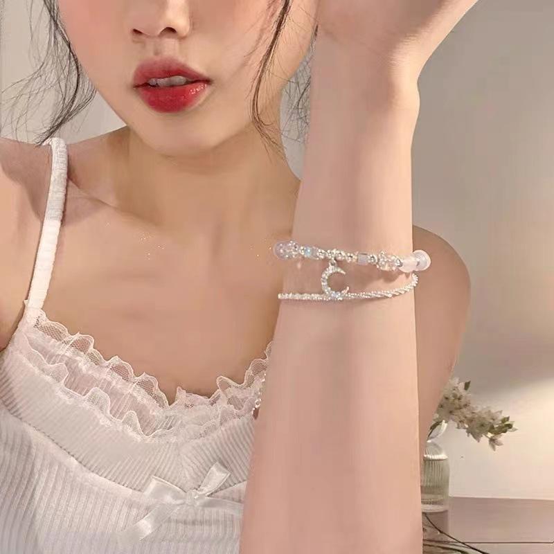 

Женский набор летних браслетов из бусин, модные и стильные украшения, высокого класса