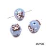 Acrylic Three-Dimensional Painted Beads Cartoon Colorful Hand-Painted Beads DIY Bracelet Mobile Phone Chain Accessories Fashion Handmade