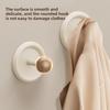 Adhesive Hook Strong Load Bearing No Drill Bathroom Toilet Wall Door Back Traceless Towel Hook Bathroom Crochet Mural Bois