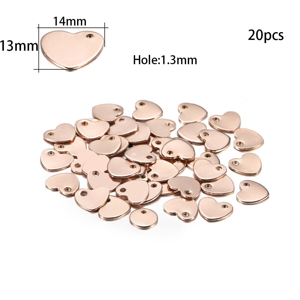 10-50 Stuks Gouden Roestvrij Staal Gepersonaliseerde Hondenhanger Hartvormig Ovaal Leeg Bedel Hanger Bedels Voor Doe-het-zelf Sieraden Maken Benodigdheden