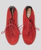[WETHEROAD] Other Suede Washed German Army Sneakers - Red WTRD3122