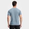 Fila Fitness Fashion Simple Sports Casual Versatile Cool Breathable Stretch Round Neck Short Sleeve T-Shirt Men Tops Navy-Blue A11M531105FLB