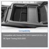 Car Center Console Organizer box Interior accessories For Honda CRV CR-V Hybrid EX EX-L LX SE Sport Touring  2024 2025