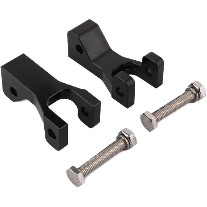 Motorcycle Front Rear Lowering 3.5" Adapter Kit Adjustable Compatible With Z400 LTZ400 KFX400 KFX450R DVX400 Z LTZ KFX DVX 400 KFX 450R(Black 1)