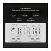 CCA ND 001 4BA+1DD In-Ear Monitors, Hi-Fi IEM Earphones, Deep Bass Wired Earphones with Detachable Tangle-Free Cable (Black, No Microphone)