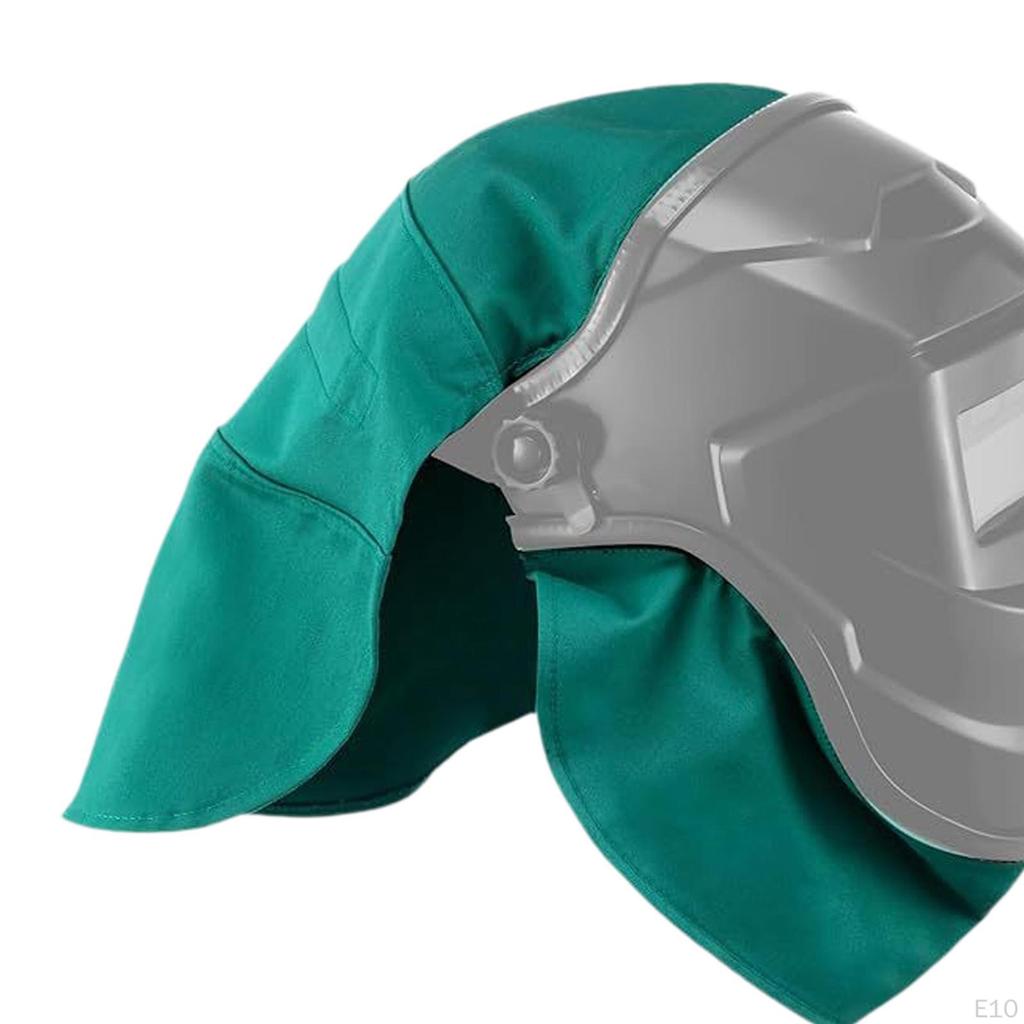 Schweißhelmbezug und Latz-Set Nackenschutz Presssitzdichtung