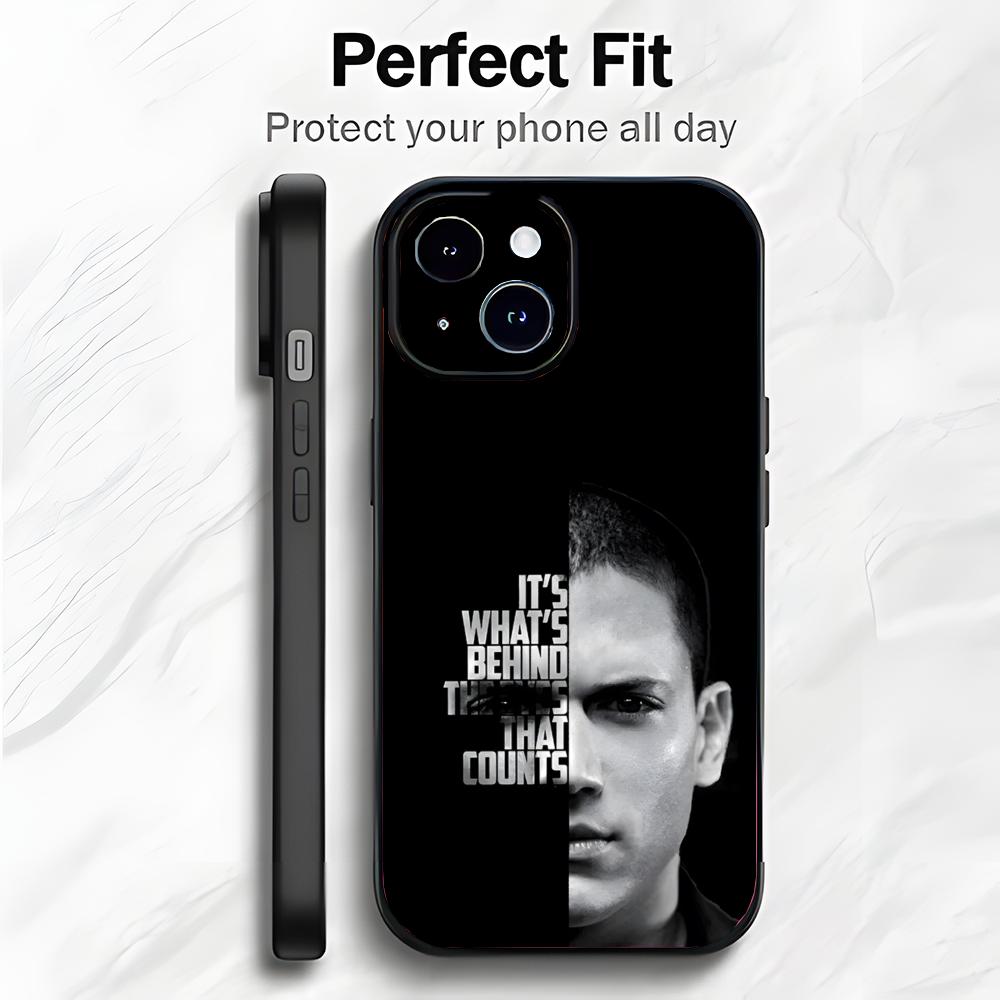 Talented American Actor W-Wentworth Miller Phone Case Phone Case Soft Packaging Lightweight For iPhone17 16 15 14 13ProMax