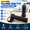 Electric Bike Throttle Grip Pair 22mm Universal Replacement