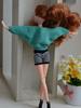 Green Causal Clothes For Barbie Doll House Knitted Sweater Top  For 1/6 BJD Doll Your Choice Kids DIY Dollhouse Toy For Children Collection