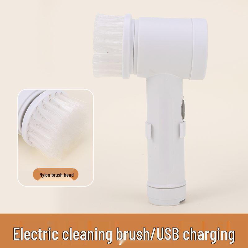 Electric Multi-Functional Handheld Cleaning Brush for Kitchen, Bathroom, Toilet, and Tiles