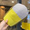 Women's 5-Panel Color Block Quick Dry Baseball Cap Summer Lightweight Breathable UV Protection Sun Hat