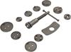 Brake pad replacement kit, 12 pieces, KD10214