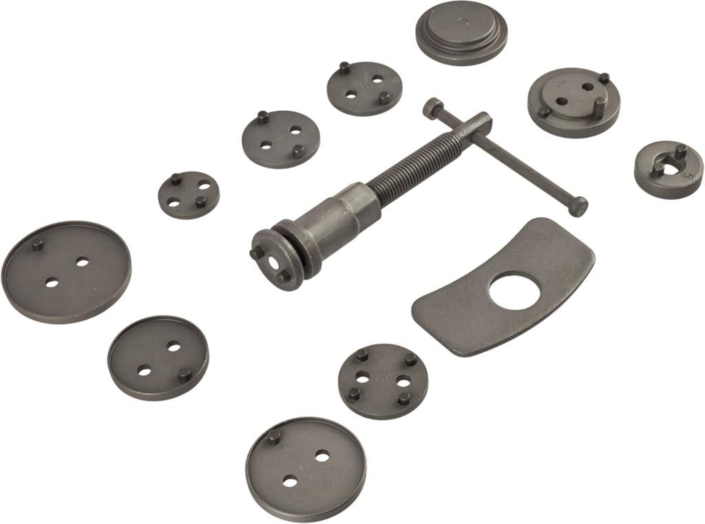 Brake pad replacement kit, 12 pieces, KD10214