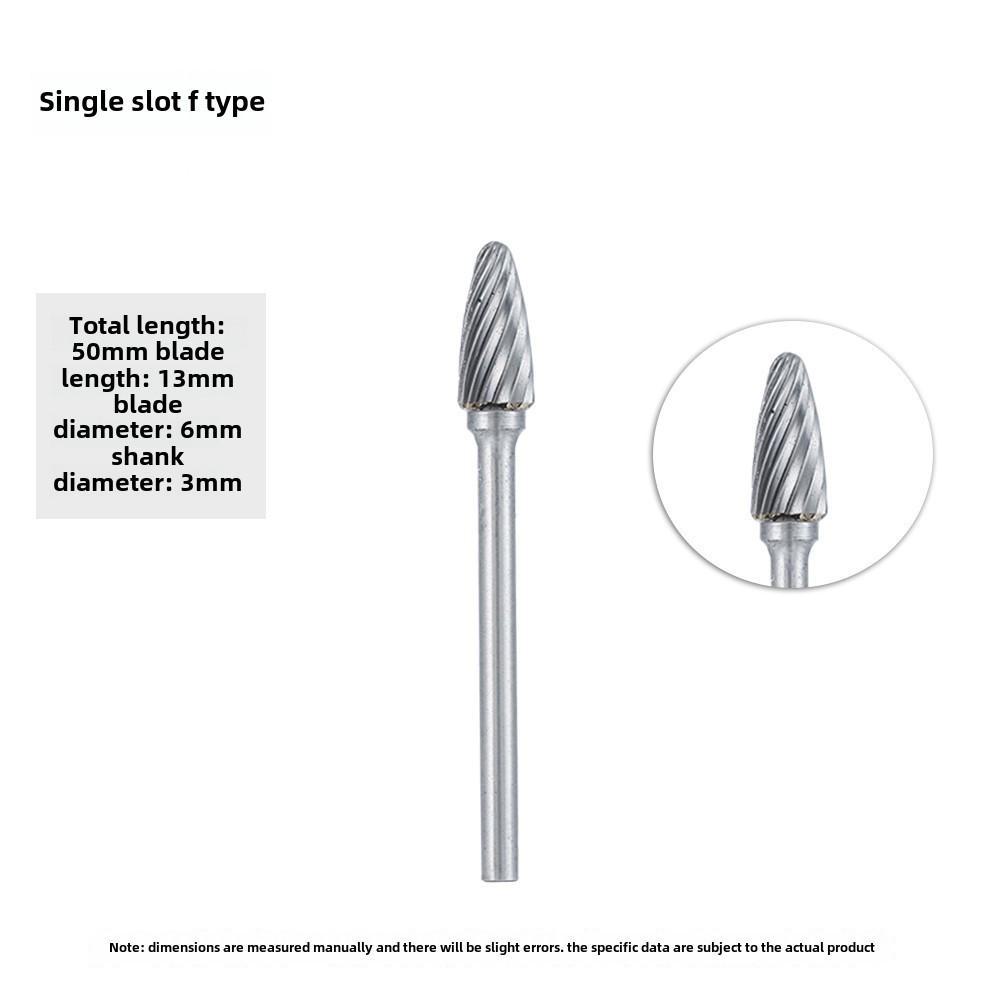 Rotationsfeile aus Hartmetall und Wolframstahl, Schleif- und Fräser für Holzgravuren
