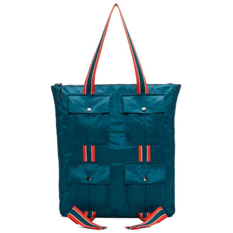 

Nike Полиэстеровая сумка-тоут, хозяйственная сумка, сумочка, обычная, унисекс, лазурно-синяя, повседневная, BA6120-474 озеро синий