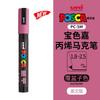 uni POSCA POP Water-Based Marker,Assorted Colors PC-1M/3M/5M 0.7~2.5mm Tips Professional Acrylic Paint Pen for Artists&Designers