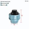Quick Connect PE Pipe Fittings: Live Joint Tee, Elbow, Ball Valve - No Hot Melt Required