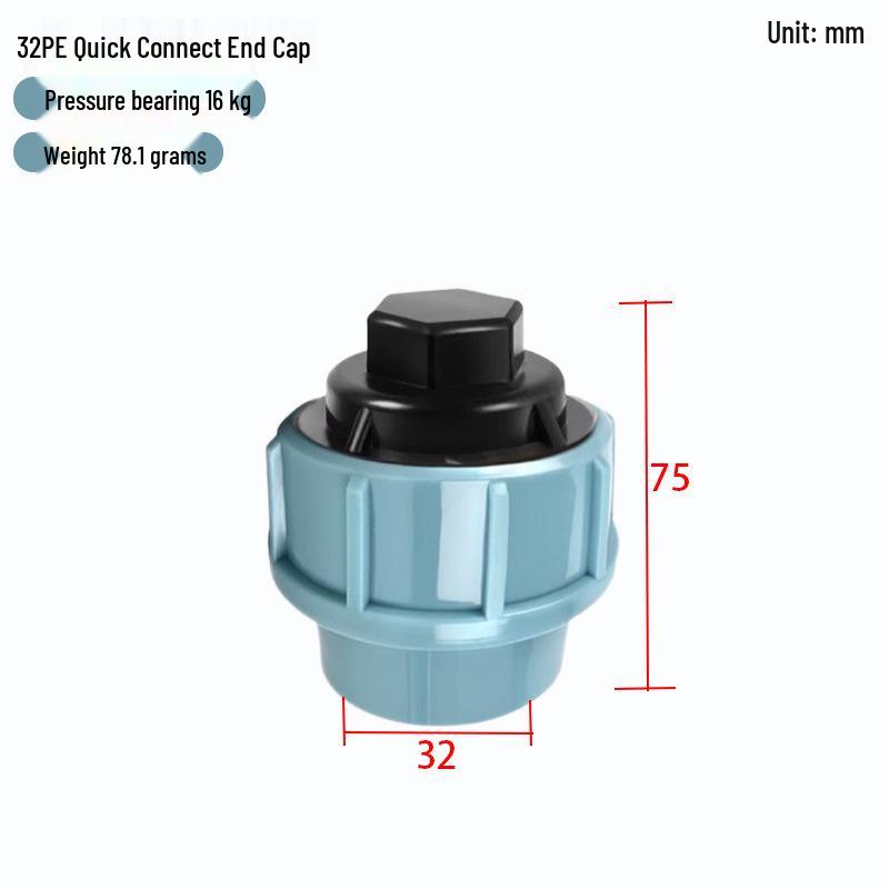 Quick Connect PE Pipe Fittings: Live Joint Tee, Elbow, Ball Valve - No Hot Melt Required