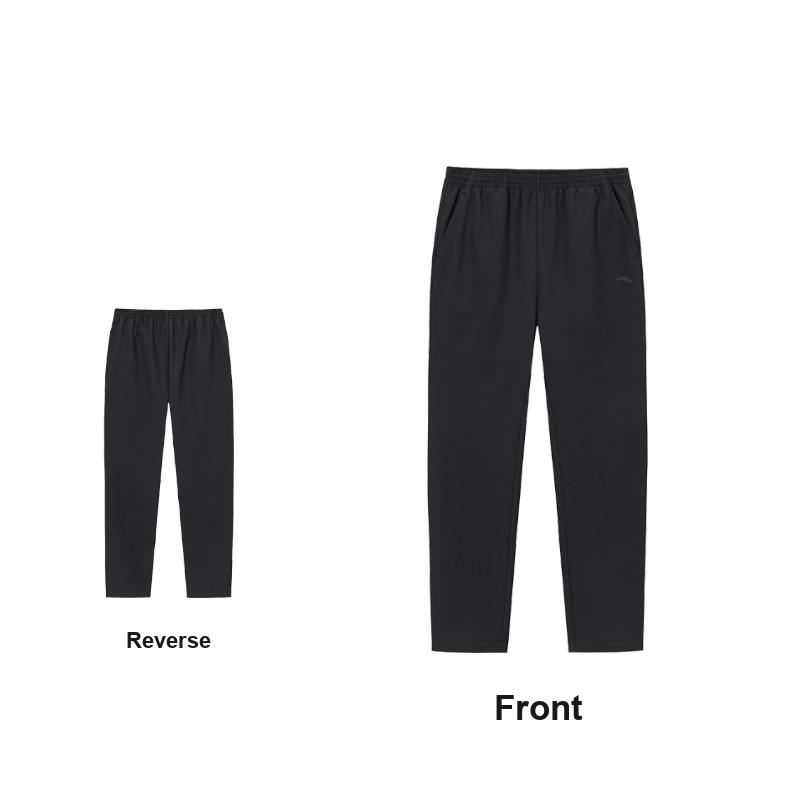 Anta Autumn Waterproof Casual Woven Training Pants Men bottoms 952547506-2
