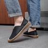Leather Men Water Beach Sandals Summer Outdoor Casual Closed Toe Sports Sandals Non-slip Soft Hiking Wading Sneakers PLUS SIZE 48