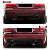 Compatible BMW 3 Series Coupe E92/E93 M Sport Rear Bumper Spoiler Lip for Tail Modification.
