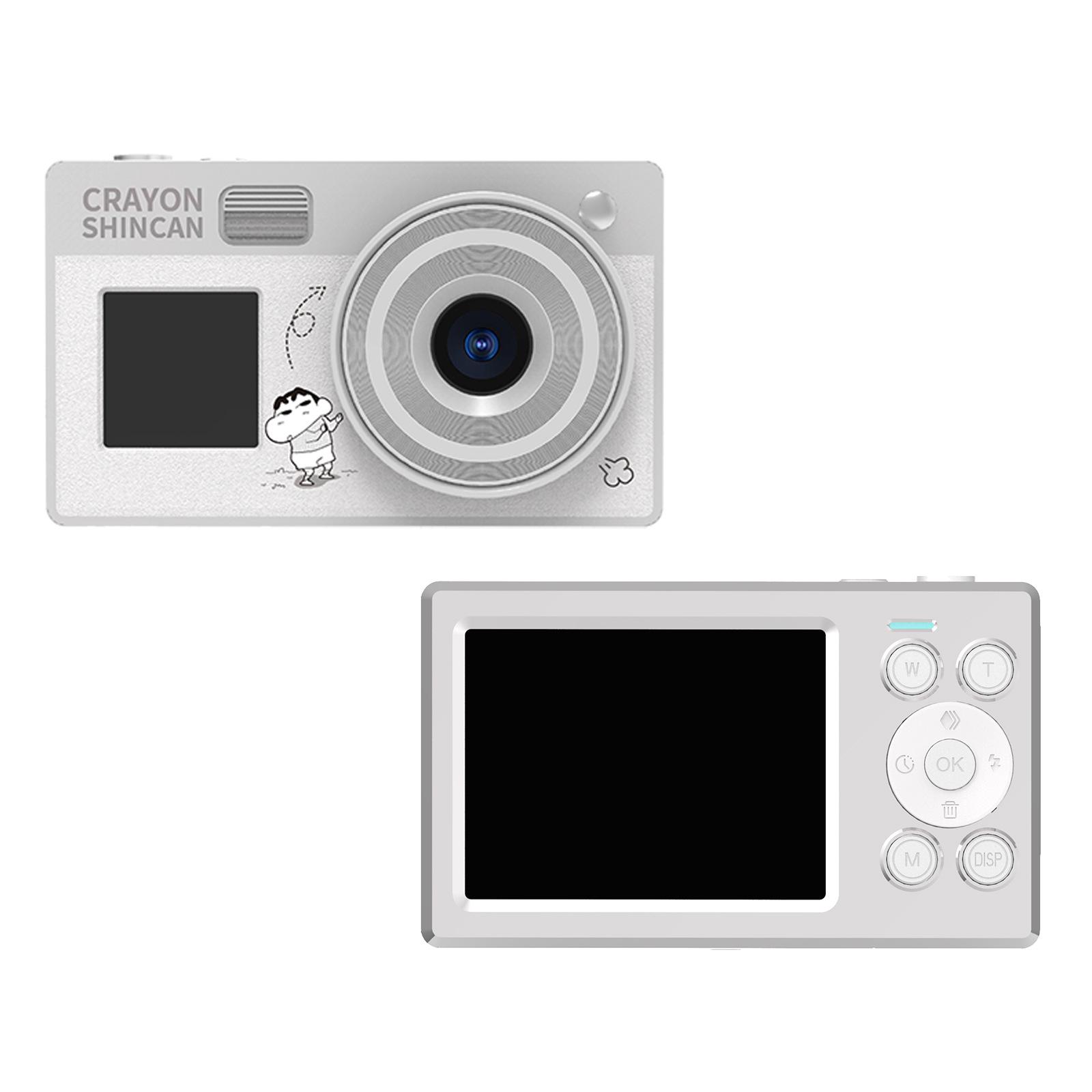 

Crayon Shin-chan HD Dual Lens Retro Camera for Students, Parties, Travel, and Video Recording - Perfect Gift for Girls