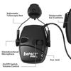 Active Electronic Earmuff Ear Protector Noise Reduction Helmet Mounted Version Tactical Headphones Electronic Shooting Newest