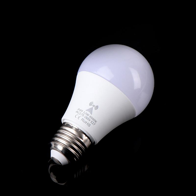 1Pc 220V E27 Radar Motion Induction Lamp Built-In Radar/Light Sensors For Home Stairs Microwave Radar Detection Led Light Bulb