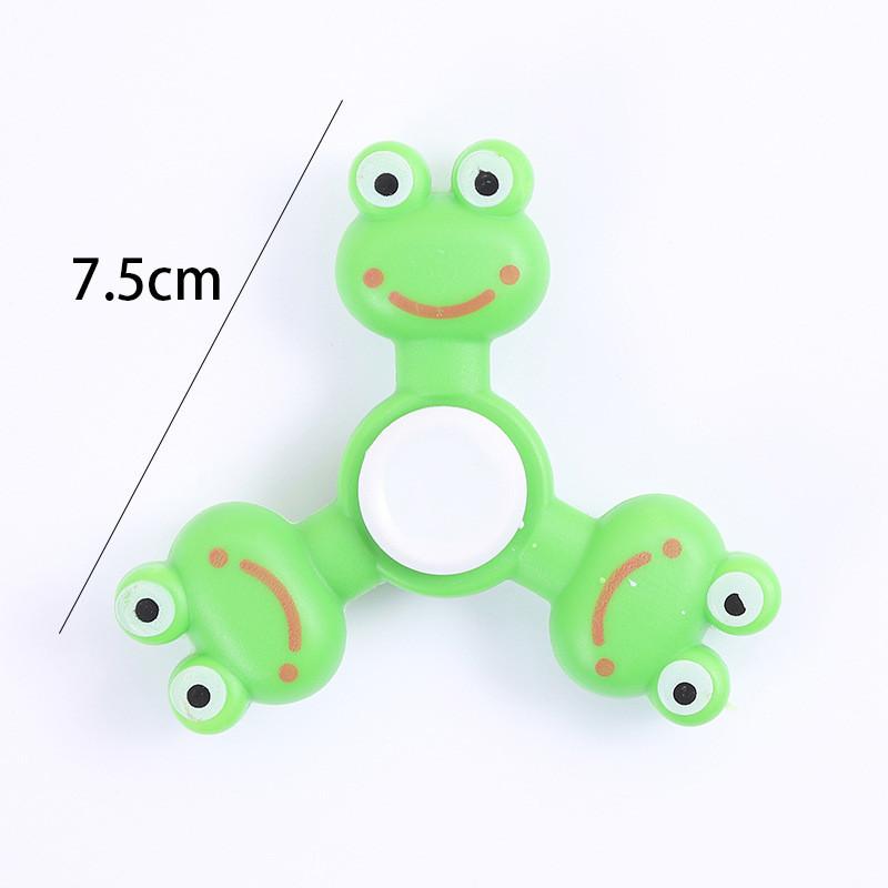Kids Frogs Shap Fidget Spinner Toy With Pp Material For Stress Relief And Sensory Play